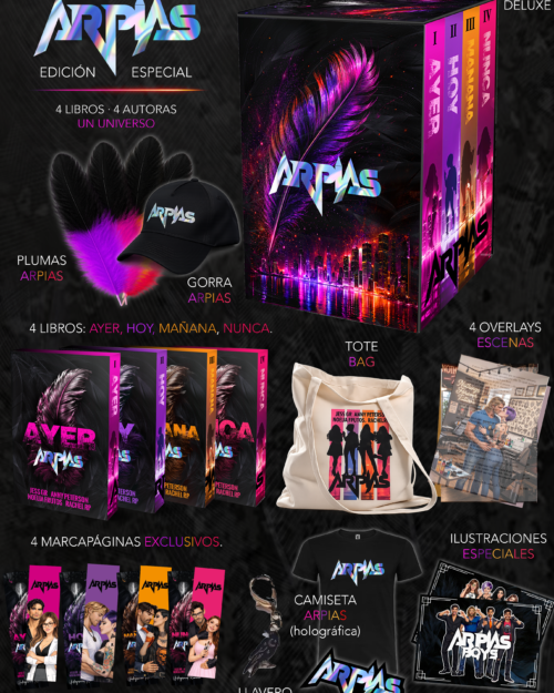 PACK 4: CAJA EDICIÓN ESPECIAL + TOTE + GORRA + CAMISETA