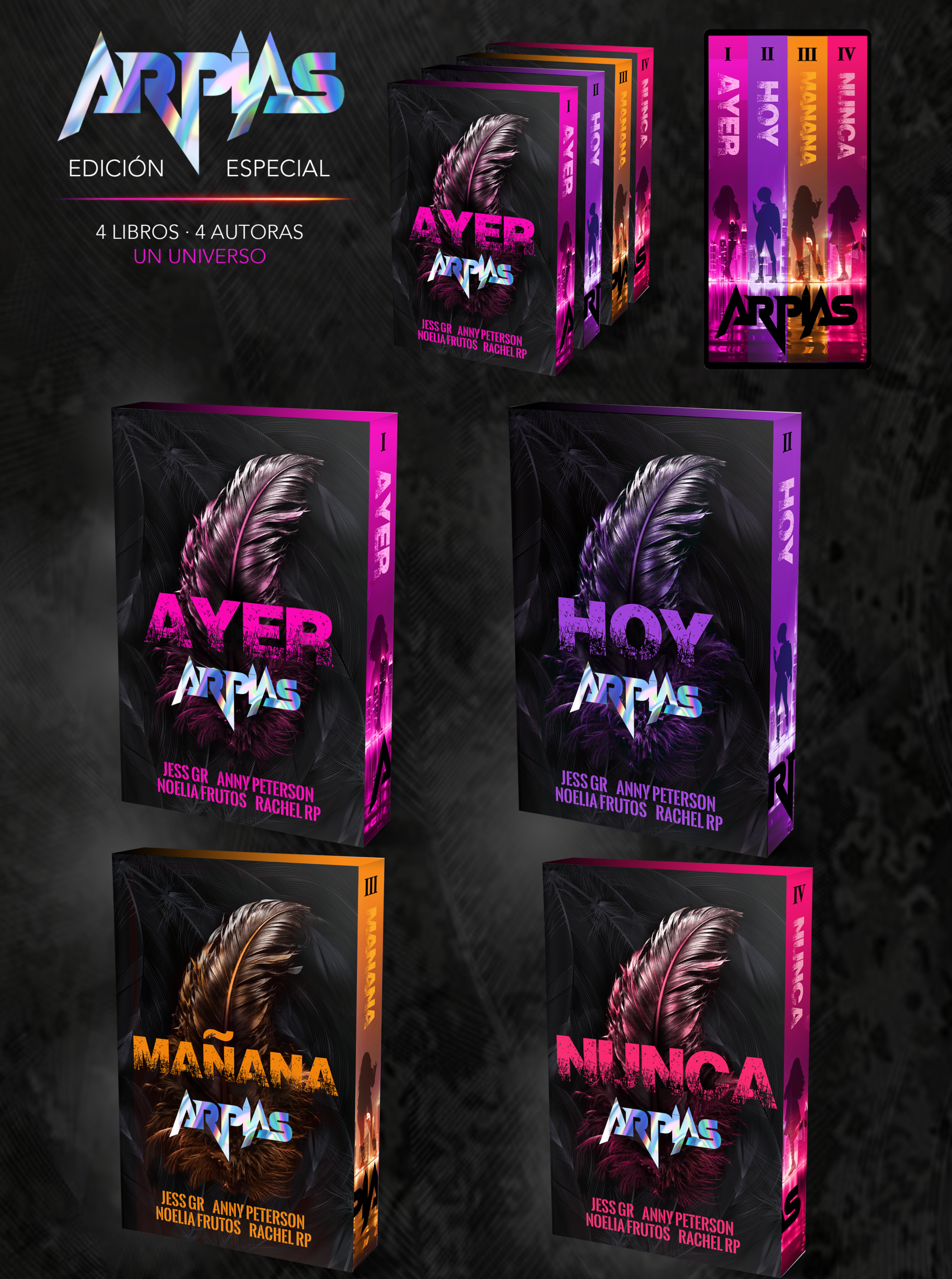 PACK 1: CAJA EDICIÓN ESPECIAL (4 LIBROS) - Imagen 3
